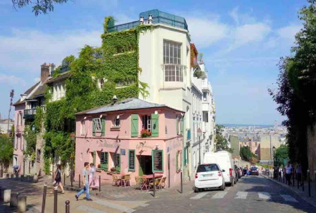 Amelie Poulain Studio In Heart Of Montmartre Παρίσι Εξωτερικό φωτογραφία
